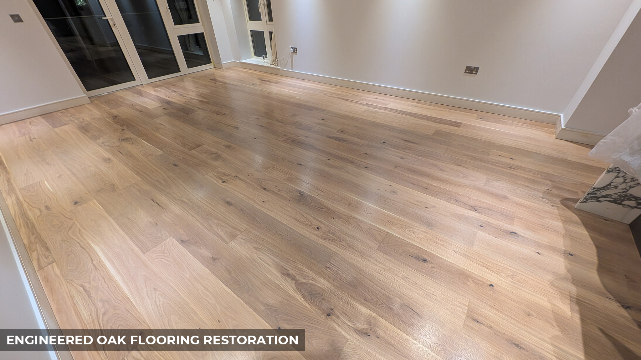Engineered Oak Floor Sanding & Staining in Hammersmith, W5, W6