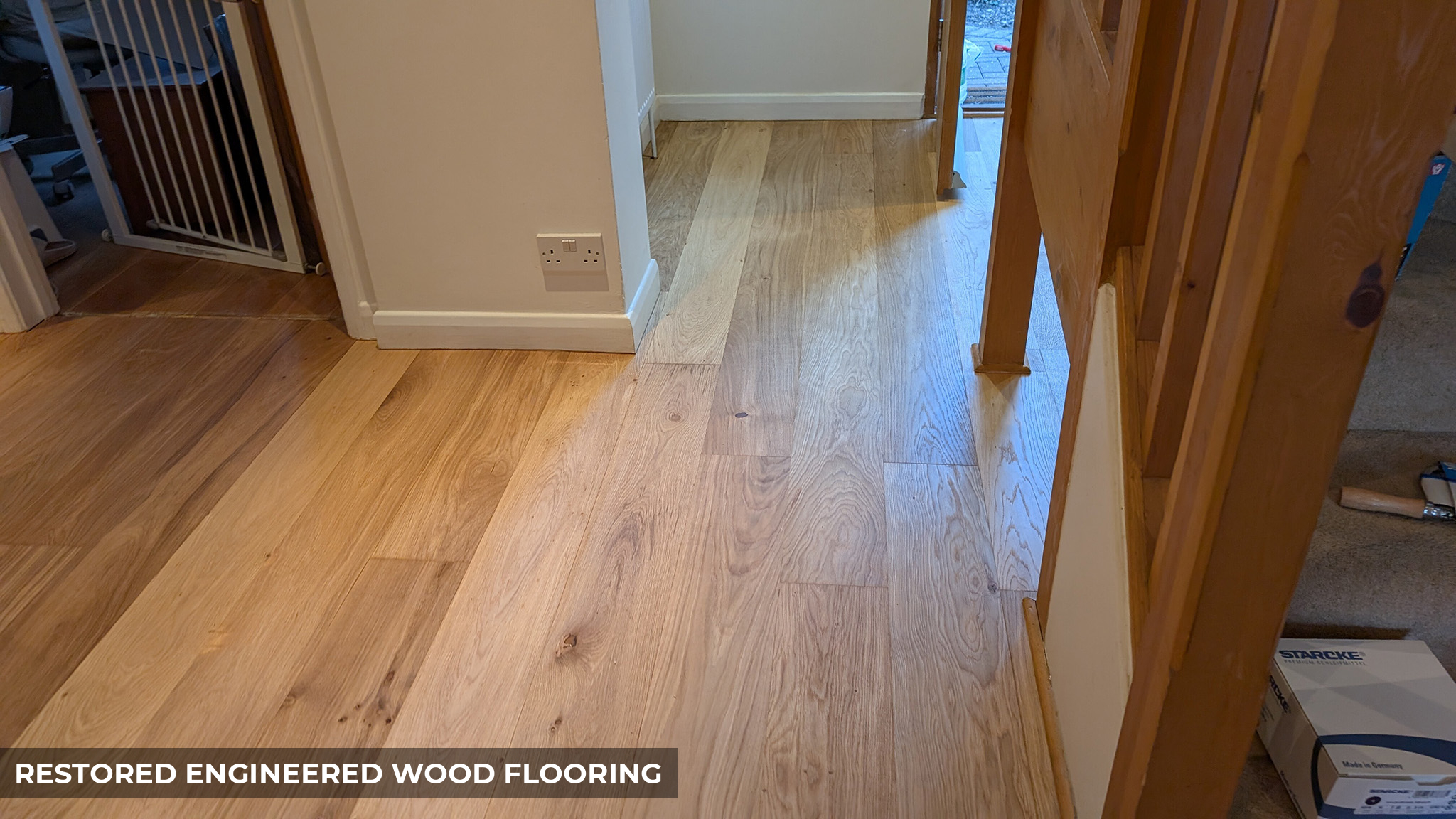 Engineered Wood Flooring Sanding in Amersham
